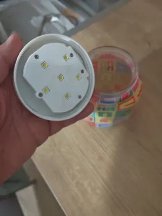 Lampada Nutella Multicolore originale vasetto