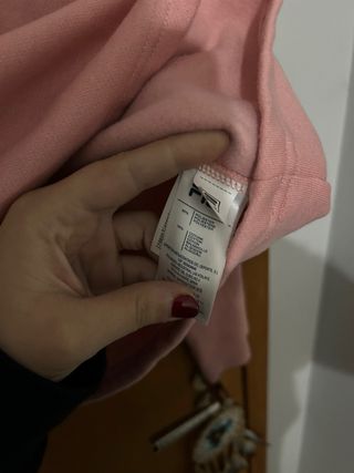 Camisola Fila Croped Rosa Mulher