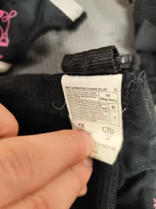 Protecciones Patinaje Niña Oxelo