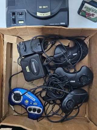 Sega Mega Drive Edición Sonic (Negro)