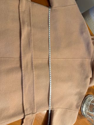 Abrigo lana reversible Laserre Beige/Nude