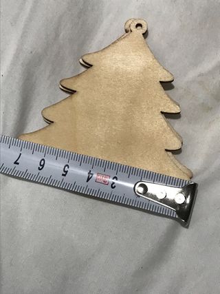 Adornos Árboles Navidad Madera