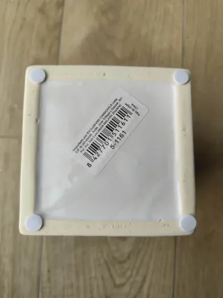 Tibor Cerámica Geométrico Blanco y Negro