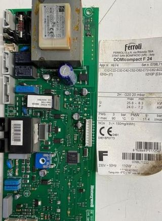 REPUESTOS DE CALDERA FERROLI DOMICOMPACT F 24