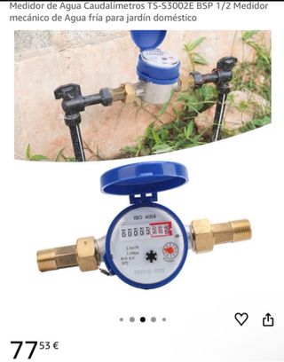 Contador Agua LXSG-13D 1.5 m3/h Nuevo