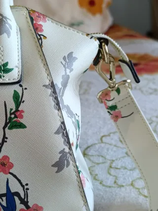 Bolso Guess auténtico floral con bandolera