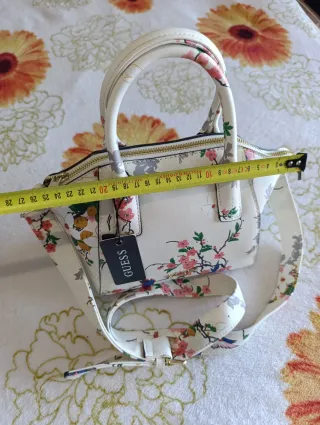 Bolso Guess auténtico floral con bandolera
