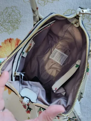 Bolso Guess auténtico floral con bandolera