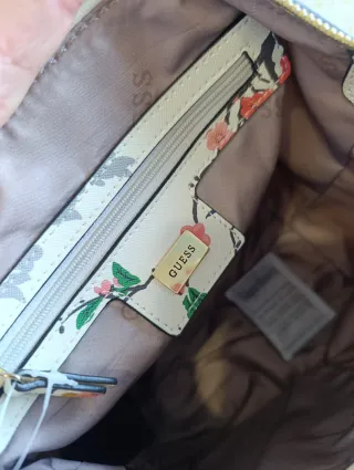 Bolso Guess auténtico floral con bandolera