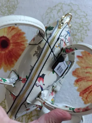 Bolso Guess auténtico floral con bandolera