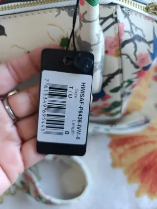 Bolso Guess auténtico floral con bandolera