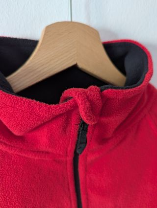 Polar delgado rojo y negro