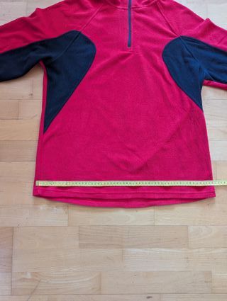 Polar delgado rojo y negro