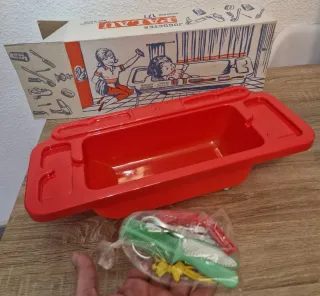 antiguo lote juguetes Palau muñecas armario ropa y