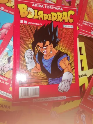 Comics serie roja bola de drac