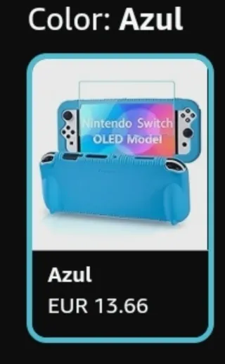 Protector Silicona compatible con Nintendo Switch