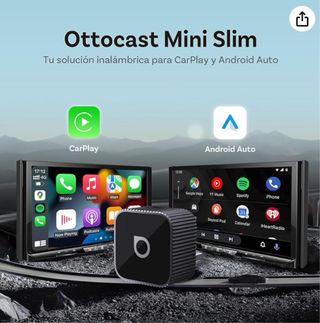 OTTOCAST Mini Slim USB-C CarPlay Android Auto