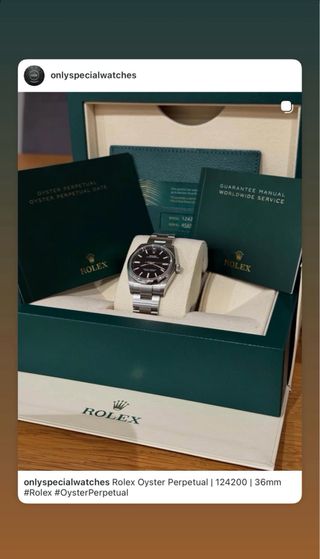 Rolex Oyster Perpetual | 124200 | 36mm