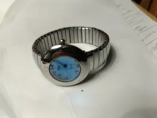 Reloj Vogue Quartz Metálico Azul Mujer