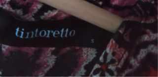 Vestido floral de viscosa manga larga