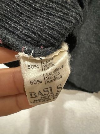 Chaleco Lacoste Gris Talla S Mujer