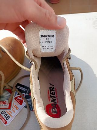 Zapatos seguridad Panter S3 Talla 48 Nuevos