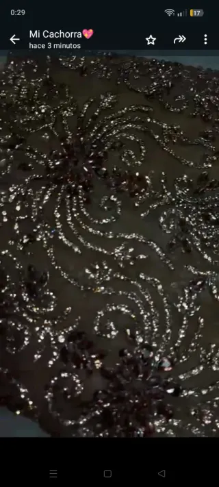 Vestido de fiesta echo a medida por modista