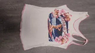 Camiseta tirantes S con estampado