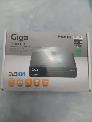 Sintonizador TDT HD Giga tv HD250 T DVB-T2