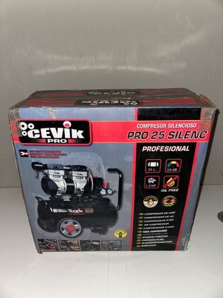 Compresor Aire Silencioso 25L - 59 dB