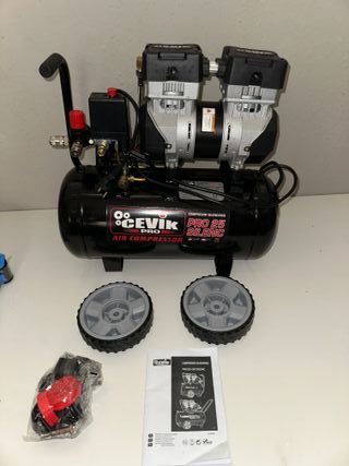 Compresor Aire Silencioso 25L - 59 dB