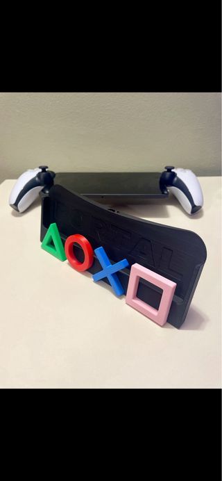 Supporto per controller PS5 portable con simboli