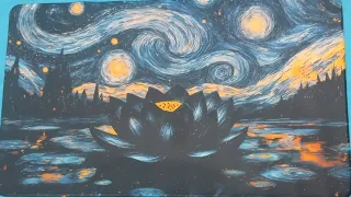 Magic The Gathering - Black Lotus - Starry Night