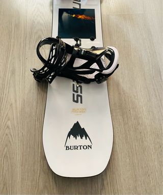 Tavola da snowboard Burton Process 134 cm nuova