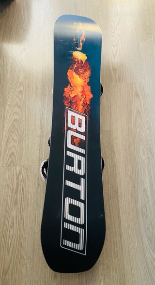 Tavola da snowboard Burton Process 134 cm nuova