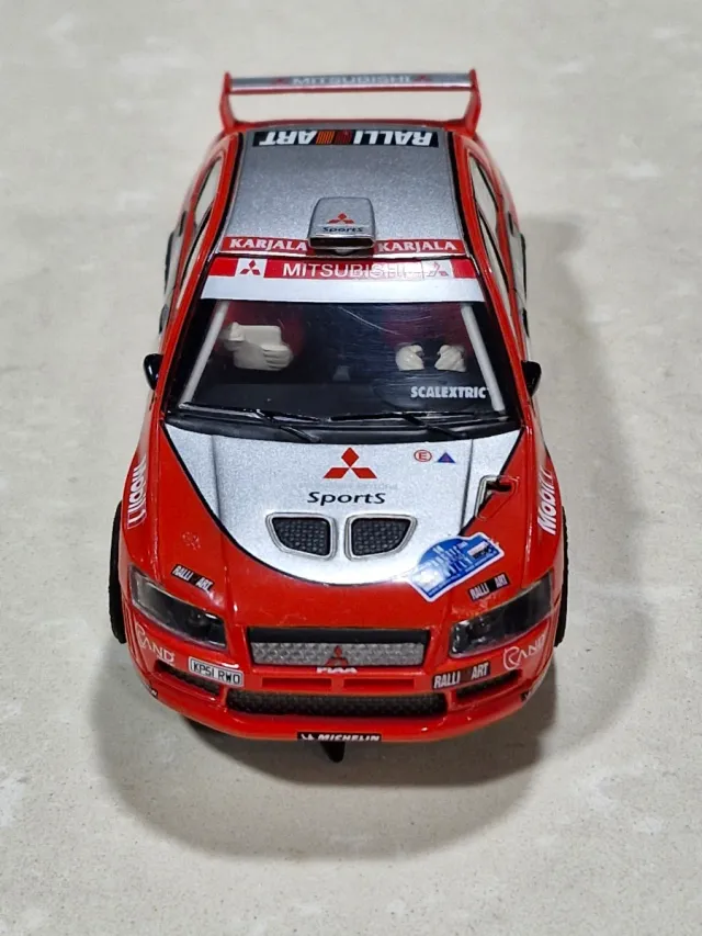 Scalextric Mitsubishi Lancer Evo VIII Rally
