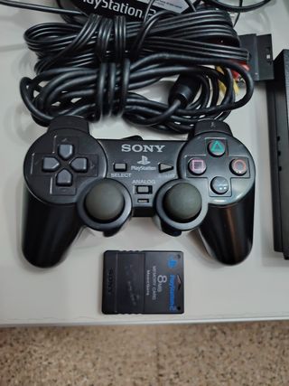 PlayStation 2 Slim+Controller+Game+Memory card
