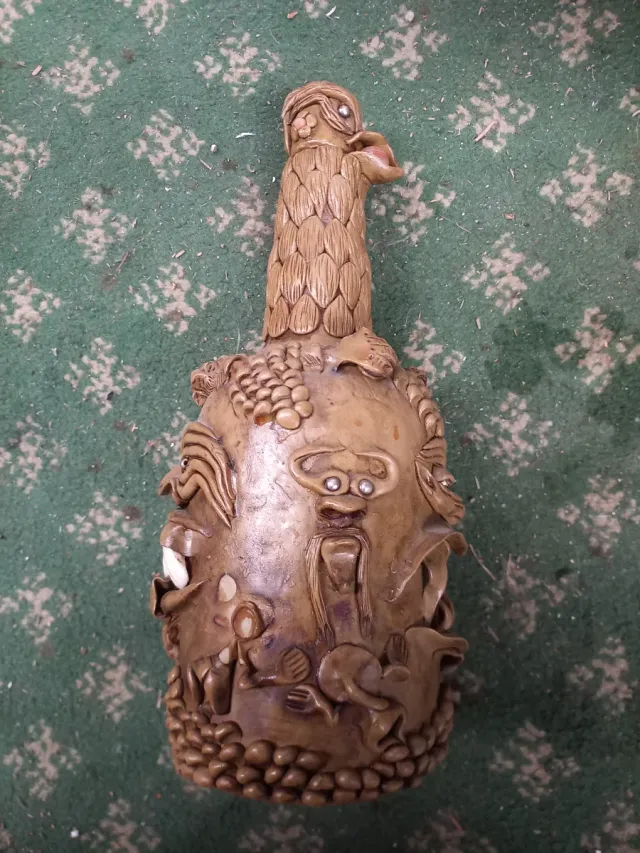 Botella antigua decorativa rara vintage