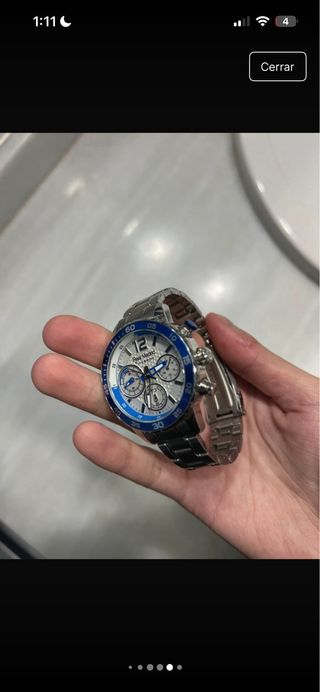 Reloj Viceroy Cronógrafo Azul y Plata