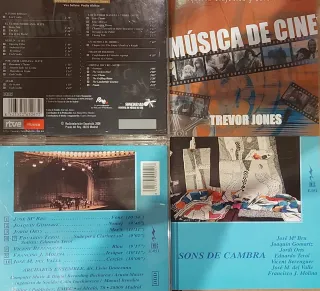 Lote 18 CDs: Instrumental, BSO, Relajación, Celta