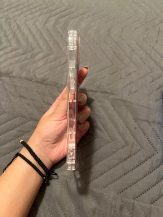 Funda iPhone 13 Degradado Rosa/Dorado