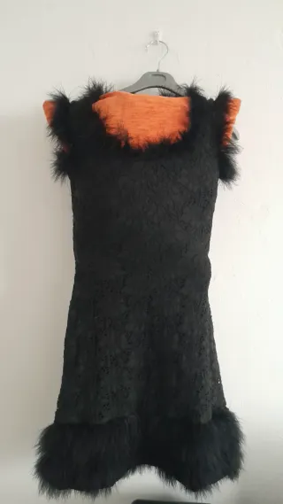 Vestido corto fiesta Holy Preppy negro