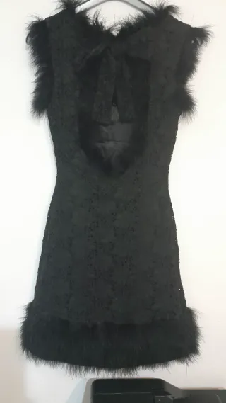 Vestido corto fiesta Holy Preppy negro