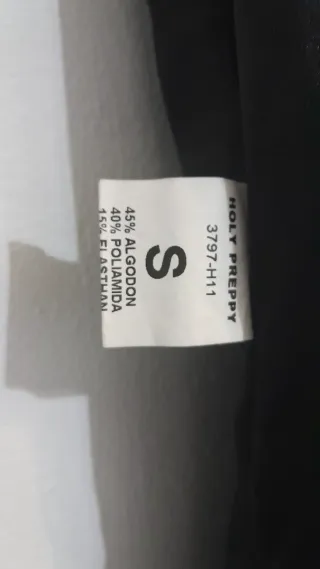 Vestido corto fiesta Holy Preppy negro