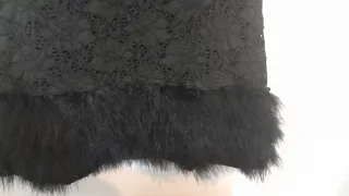 Vestido corto fiesta Holy Preppy negro