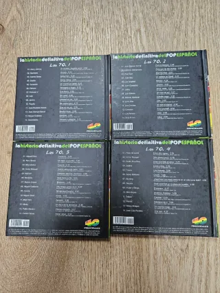 Colección CDs Música Pop Español