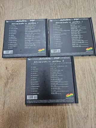 Colección CDs Música Pop Español