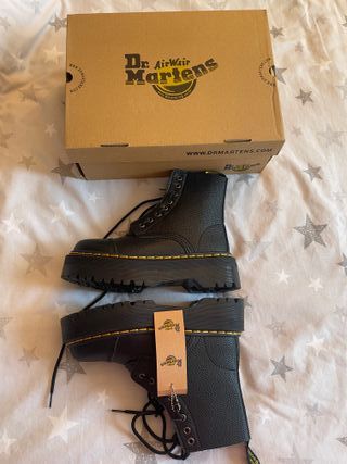 Botas Dr. Martens con plataforma negras