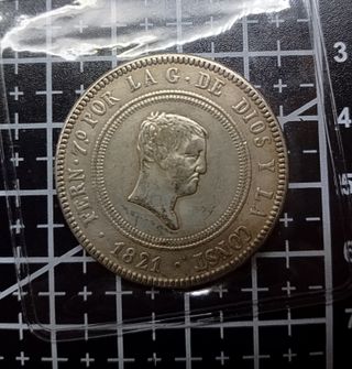 1821 ESPAÑA MONEDA FERNANDO VII