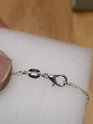 Colgante Plata Ley Sello 925, Cristal Austriaco